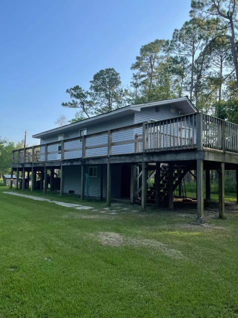 Back view of house.