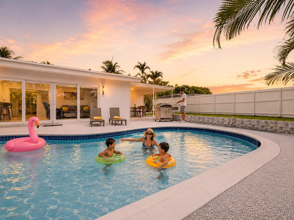 Enjoy unforgettable days by the pool, the perfect place to relax in the sun and share special moments with family and friends.