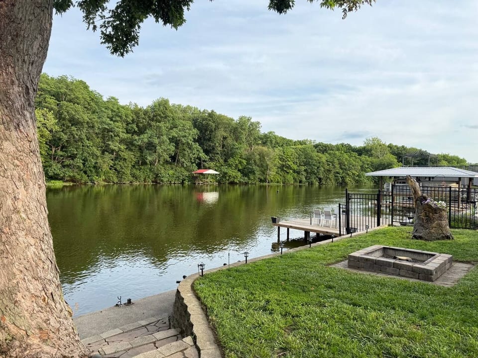Maison au bord de la rivière Tippicanoe … pêche, bateau et kayak - Monticello