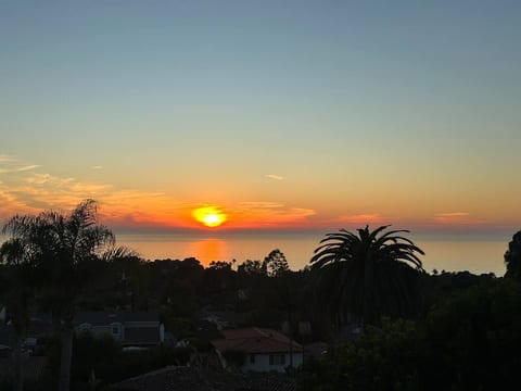 Sunset from top balcony