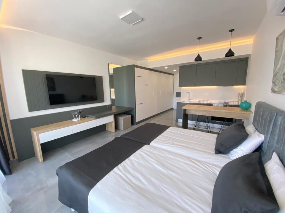 Holiday Studio Apartment in Courtyard Long Beach - Yeni İskele