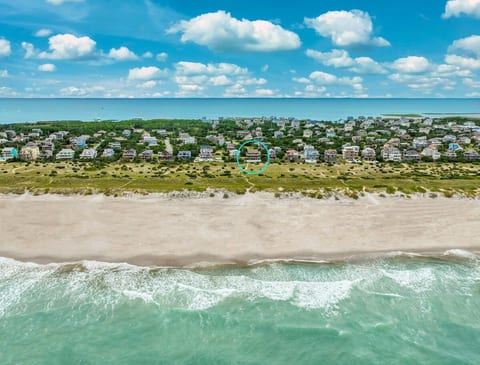 Located Oceanfront on Cape Hatteras National Seashore. The Atlantic Ocean is your backyard! Wide sandy beaches and panoramic views.