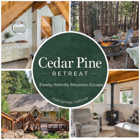 Welcome to your cozy mountain retreat—where towering pines, fresh mountain air, and rustic-modern comfort make you feel right at home from the moment you arrive.