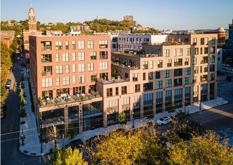 Modern city stay with stylish terraces and skyline views