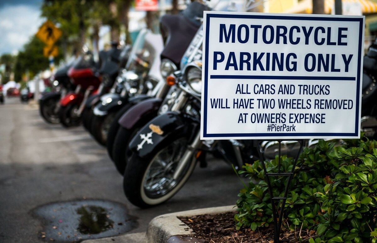 Annual Bike Week with a lot of beautiful motorcycles!