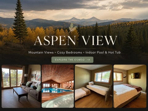 2BR/2BA Mountain Condo, pool & hot tub image 1