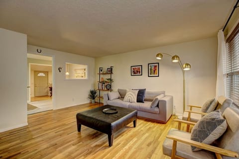 Living room from front entry