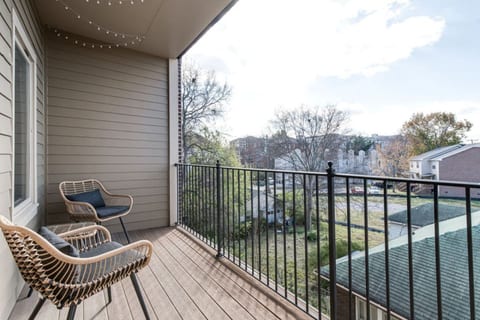 Private balcony off Master Bedroom