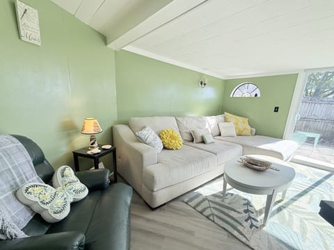 bright and spacious living room