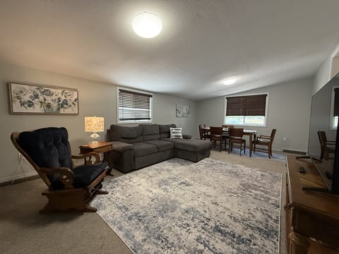 spacious living room