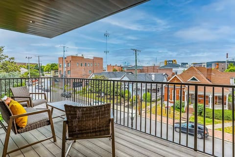 Sip your morning coffee as you take in the view on the private balcony