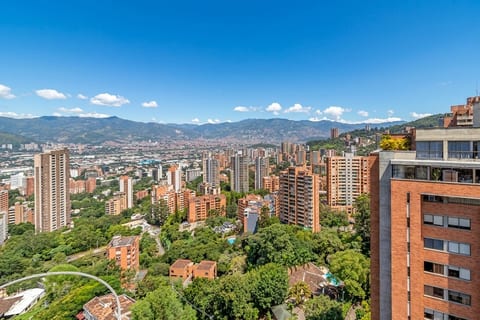 City view from the apartment