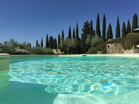 Anwesen "La Capanna" mit Blick auf das Wasser