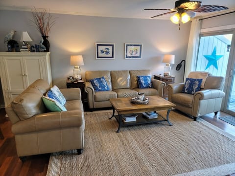 The Great Room has super-comfy furniture, perfect for napping and lounging!