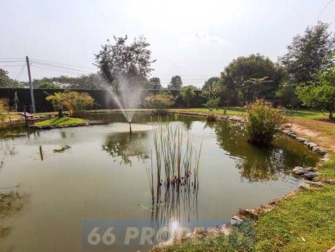 Pool • BBQ Area w/ Duck Pond • Organic Gardens