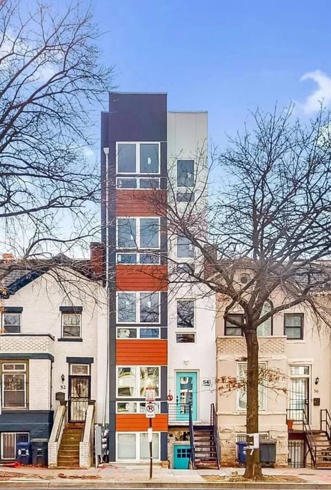 Architectural Gem: Stand out in this unique, modern home nestled in a historic DC neighborhood—blending contemporary design with classic charm, just steps from all the city has to offer.