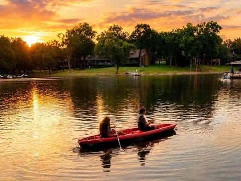 Tandem kayak included with your stay
