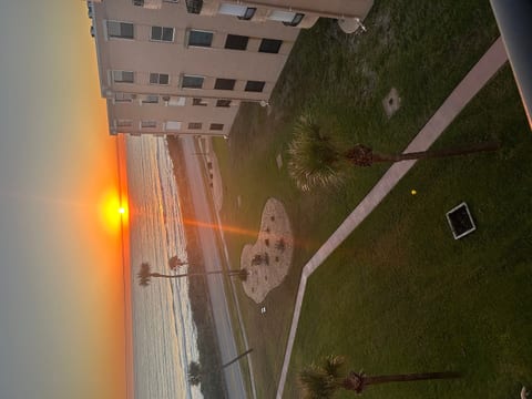 Sunrise over the ocean