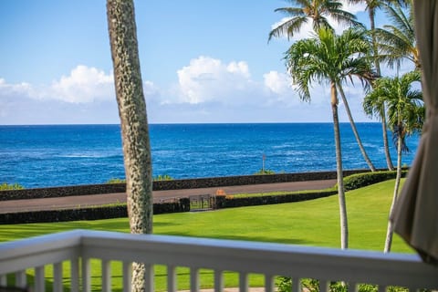 Fabulous ocean views from lanai