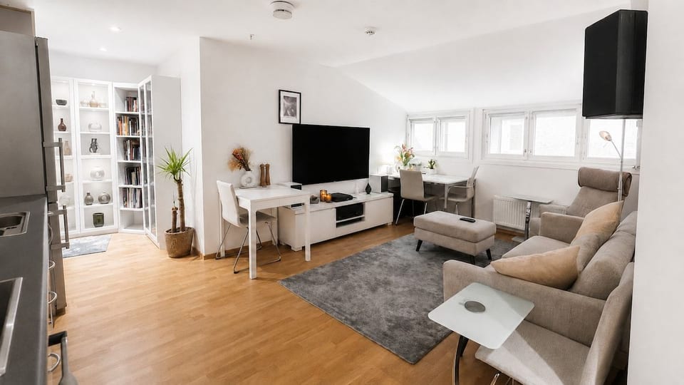 central, new, 2 bed rooms, fully furnished image 1