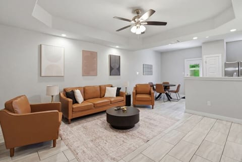 Bright 3BR San Antonio Home – 5 Mins to Base