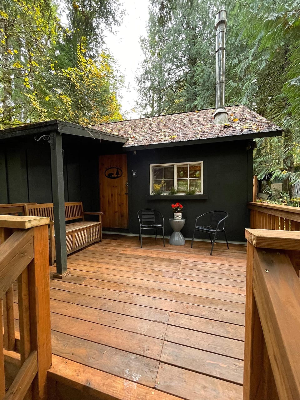 Spend a quiet morning on the front deck