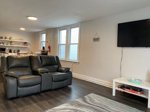 2nd House from Beach! Parking 5 BR/2BA Open LR/Kit