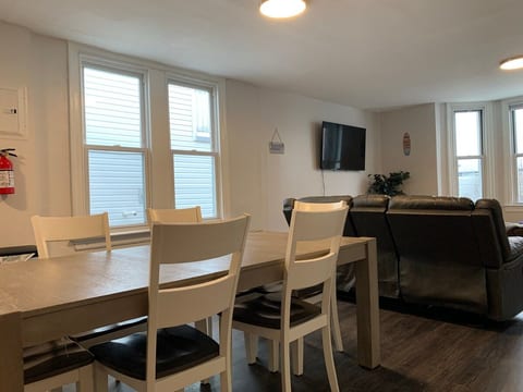 2nd House from Beach! Parking 5 BR/2BA Open LR/Kit