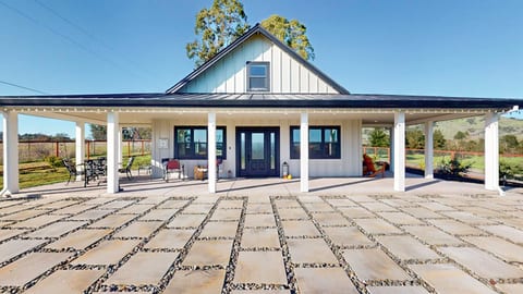 Enjoy outdoors with covered porch