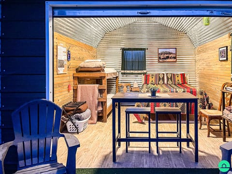 Glamping unit at Night