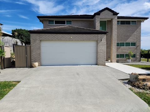 Front of House. Park out front on kerbside (Not on driveway) unless Host instructs you another parking spot. Thank you.