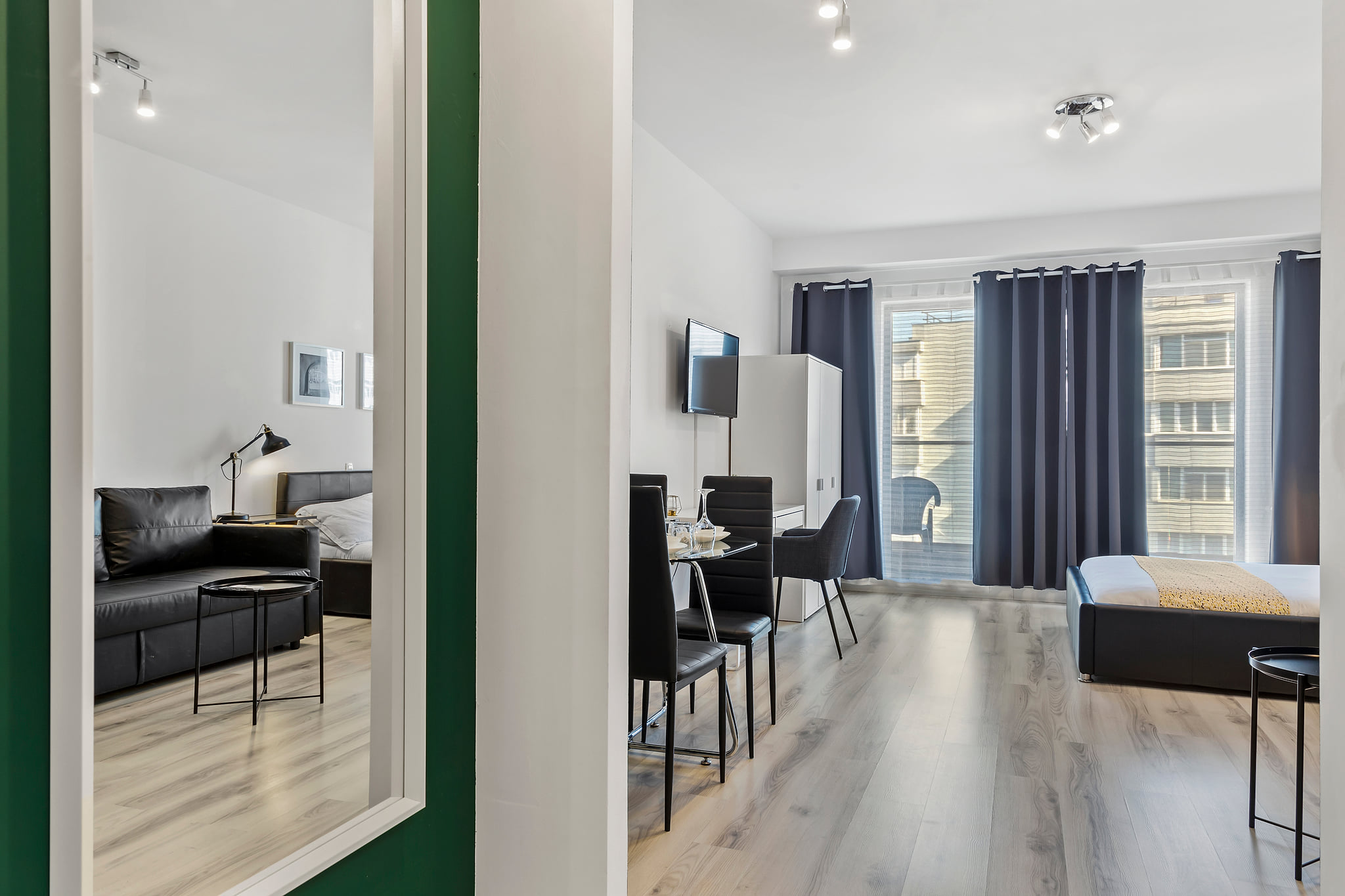 Aquarius Skyline Studio | Balcony & Boulevard View