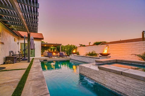 Relax in our Oasis Retreat Back Yard With Pool.