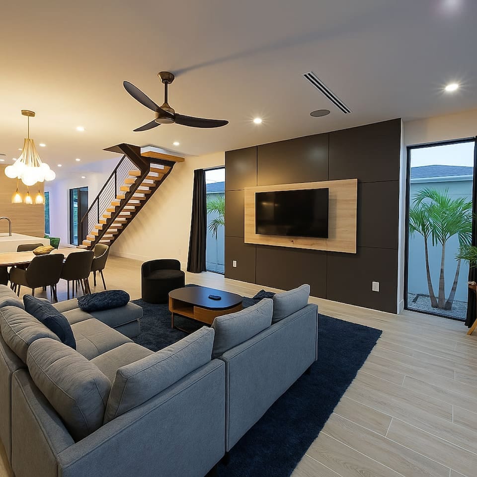 Junglelux Home avec 2 piscines / sauna / barbecue - Fort Lauderdale