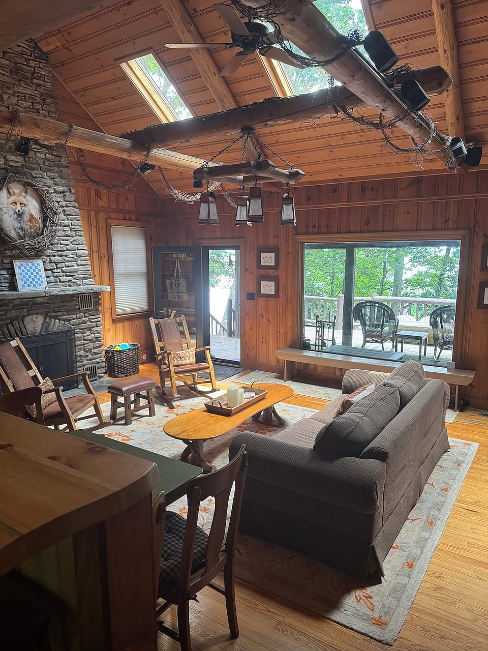 Cabin on Lake with private dock image 1