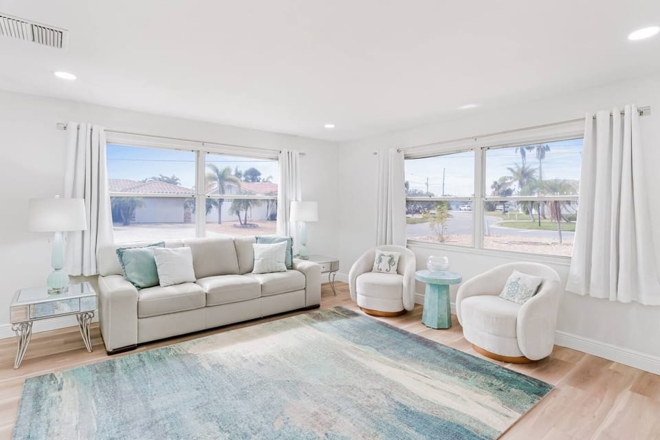 Living room with natural lighting.