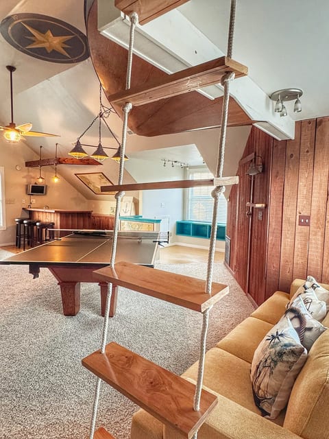 Navy-themed Man Cave