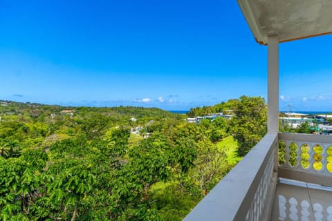 Incredible immersive view from the porch. Photos don't do it justice. You will feel an immense sense of peace and relax and you'll find yourself spending hours simply enjoying the view from the balcony.
