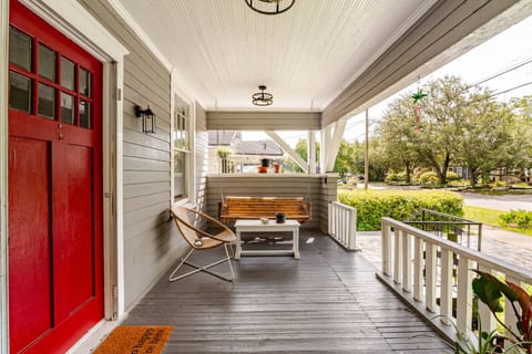 Large front porch ideal for morning coffee or slow afternoons watching the neighborhood go by. A peaceful spot that captures the charm of historic Riverside.