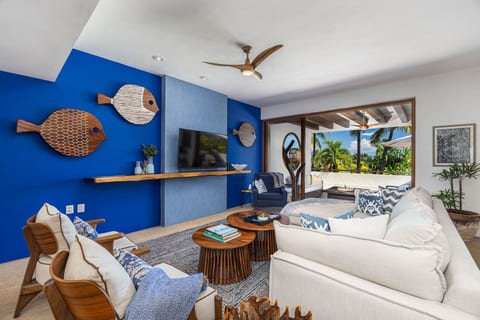 Punta Mita | 4 Bedrooms | 4.5 Baths | Golf Course Views (Casa Azul | Bahia 22)