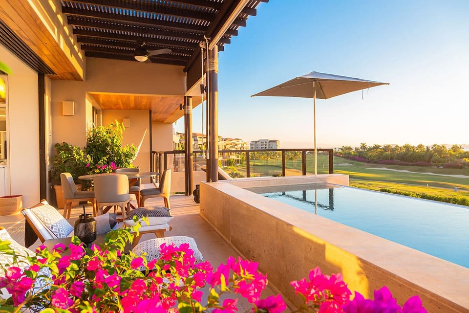 Lux 3 Bed condo with Ocean View + Pool+Houskeeping - Punta Mita