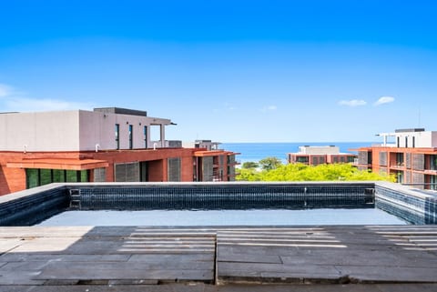 Private plunge pool and balcony