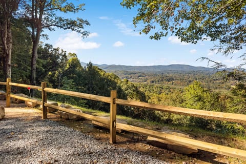 view from the driveway when you pull in