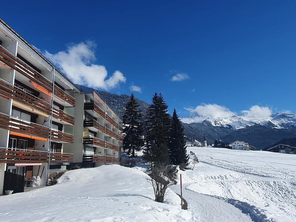 Haus Viols 54 Appartement/Fewo, Bad, WC, 2 Schlafräume - Savognin