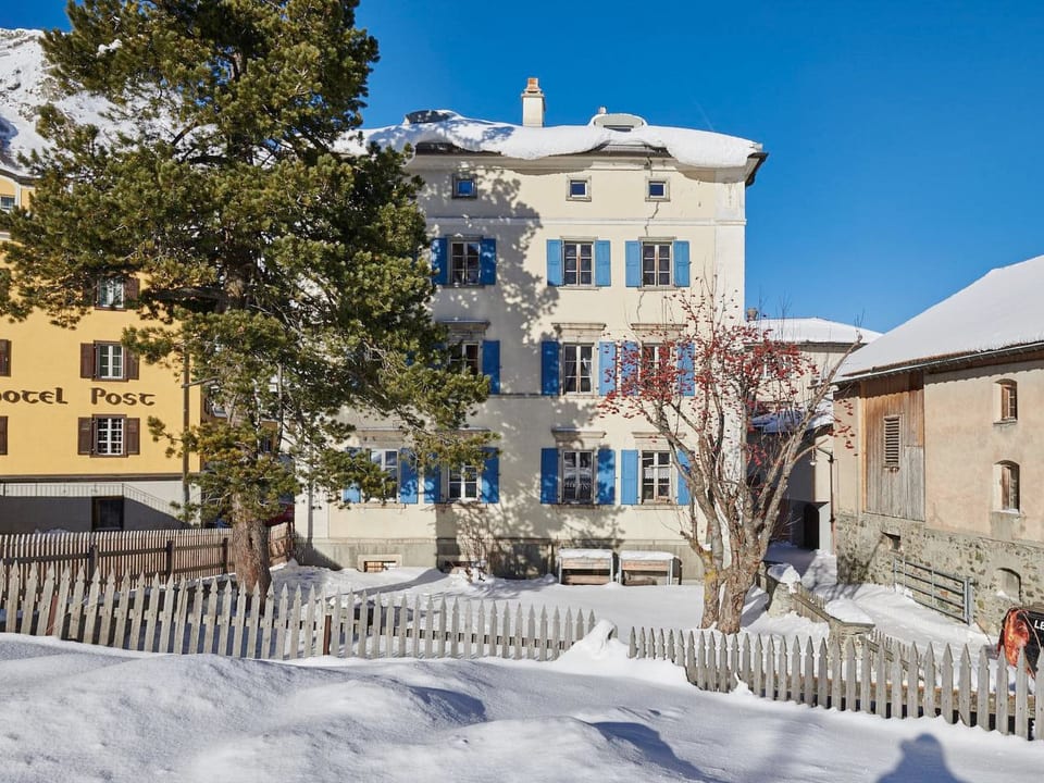 Palazzo Appartement/Fewo, Dusche, WC, 3 Schlafräume - Surses