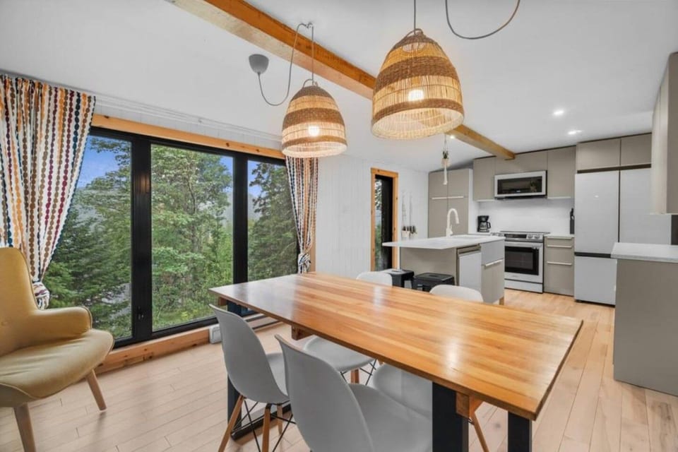 Belle plage - kayak - foyer - Lac Sarrazin - Sainte-Lucie-des-Laurentides