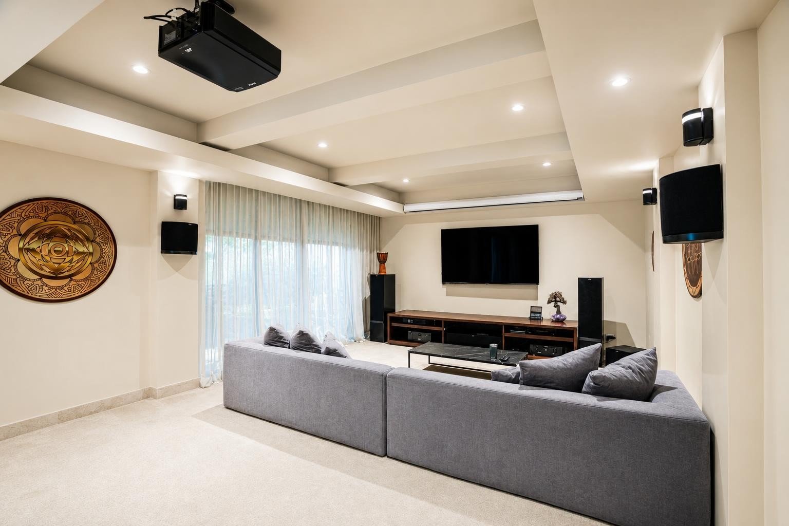 Movie Room with Murphy Bed