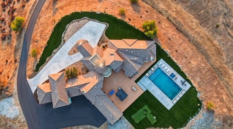 Aerial View of the Property