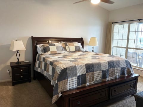 King Bed, Vaulted Ceilings & Patio Access from Primary Bedroom