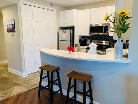 Bar Seating in Kitchen
